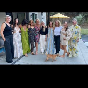 Natasha Henstridge Instagram - Well another trip around the Sun and I couldn’t be more grateful for all of the love I’ve felt this weekend… thanks @flor2flor for opening up your gorgeous home and getting friends together to celebrate me and summer and life and health, thanks @hijackleader for going above and beyond as usual and spoiling me. You wrote the most tear jerking song for me and having it performed and produced by @mr.taylorjohn what an incredible surprise and truly special gift, I cried my lashes right off with that one! Also obviously I want to thank my mom and dad @helenhenstridge @bhenstridge for bringing me into this world and giving me a solid foundation to be able to flourish and thrive and be myself and have my freedom also let’s not forget for giving me my nans ring and beautiful bracelets that you used to wear mom… it has been so special.. life is so full of ups and downs but I couldn’t be more grateful for the amazing support system, friends and family that I have surrounding me… you know who you are. Some are in these photos some are not ;-) but regardless, thank you  #birthdaygirl #grateful #loved 🦁🎂🎉. Oh and yes like any self respecting Leo I like to wear a Tiara on my birthday🤣🤣 queen of the jungle and all🦁🫶