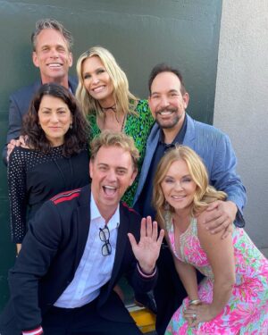 Natasha Henstridge Instagram - Great night at the @edasnerfamilycenter  10th annual poker charity event, lots of money was raised for kids and young adults with Autism, lots of laughs were shared around the poker tables, usually at my bad poker skills😂 well done @sprkough for pulling it all off without a hitch and the lovely @officialjillwhelan for hosting with such grace and humor💚 also big thanks to @glambynatalie for glamming me up! Blonded by @trimasalon #pokerfored