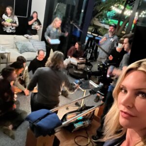 Natasha Henstridge Instagram - I feel so blessed that I get to do what I do and with such passionate, talented people… the end is always bitter sweet. I always try to remember to not wish my life away, on those exhausting days 14 hours in, when all I want is to sleep, It has been special to share the trenches with and incredible cast and crew! Texas has been a total treat. I hope I get a ma’am here and there when I get back to California and called Miss Natasha every now and then😉 what an adventure! Thanks @lukashassel for a great script and @lisabelcher for leading with such patience, and great attitude! Also shout out to @celisatexmex @winonaforevervintage @mslinshaye @alex_walker47 @marvalarex @khali_sykes @superseanfree @holaproductiondesign and so many others⭐️❤️💫 #houseofabrahammovie. @paul_merryman