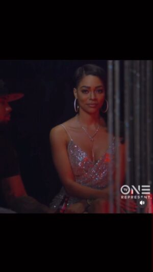Natasha Marc Instagram - Tune in now to @tvonetv The Deadliest Lie !!! Tonight 

Is she the Friend or the enemy @marvistaent @tycorfilms @etcandcompanyla @erica.tazel @tancandy
#friendemies #actor #tvone #natashamarc #neworleans #blessings #love #hate #envy #masquerade #sequins #suspense #murder #justice #fight