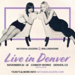 Natasha Leggero Instagram – @rikilindhome @comedyworksdenver