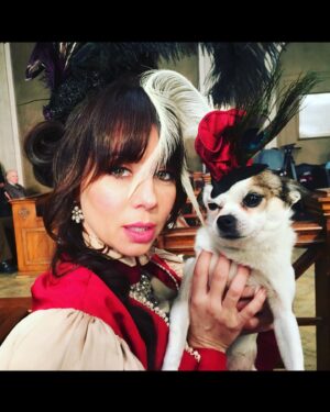 Natasha Leggero Instagram - Thank you to Chihuahua/actress mayor cutie for blessing us with her presence all these years.  When we found you in an alley and took you to the groomers to see if we could clean you up and try to find you a home the groomer said “they find YOU honey”. I’m iso glad we kept you &  I was able to be with you on your journey to stardom and thank you for always letting me put wigs and hats on you and for always knowing your lines. When I had a baby I used to pray that I would love it as much as I loved you.  You are worth having to resurface my hard wood floors due to senior incontinence it was just so hard to put you down because you never lost your looks 💖