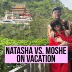 Natasha Leggero Instagram - Are you more of a @moshekasher or @natashaleggero on vacation? • this week’s episode is live now on YouTube or wherever you get podcasts