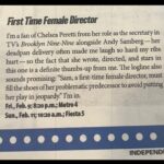 Natasha Leggero Instagram - So proud of @chelsanity and her movie First Time Female Director to be celebrated at the @officialsbiff So excited I got to be a part of this cast and looking forward to my Leona Helmsley era. And you’re right pickle ball is fun. First Time Female Director premieres on @therokuchannel March 8