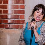 Natasha Leggero Instagram - Excited to have new material come see me in Sacramento, Denver & San Diego! Links in bio (📷@jill.petracek @betterhalfcomedy.