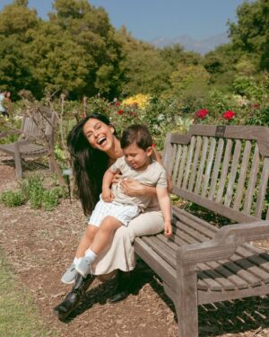 Nathalia Castellon Instagram - Happy Earth day from your favorite Earth lover’s 🫶🏻

I love my adventures with Edrias. He reminds me daily to stop and smell the roses. My whole world in a tiny toddler. Reminder to please @votesupermom today! 💓

Thank you @hairface for capturing these memories for us!