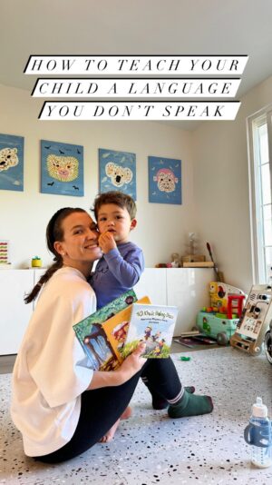 Nathalia Ramos Instagram - It is ABSOLUTELY possible for your child to learn a language that one or both parents don’t speak! 

⬆️ In this video I share some tips for how to do that 🙌 

I may not speak Vietnamese, but I still support Theo, and eventually he will teach me ! 

📚 I am so grateful for bilingual resources like @tinywristco. As moms, they’ve also faced the challenge of helping our kids speak Vietnamese and stay connected to their heritage in an English-dominant society. 

📣 AND up next they are launching an interactive book with Vietnamese Childrens songs, translations, and buttons. But they need support to make it a reality. Please check out their Kickstarter and share with other Vietnamese parents! Link in bio! 

#tinywrist #besingsandlearnvietnamse #bilingualchildren #billingualtips #languagetips #billingualkids #learnvietnamese #vietkids #vietnameselanguage #vietculture #bilingualbaby #bilingualchild ren