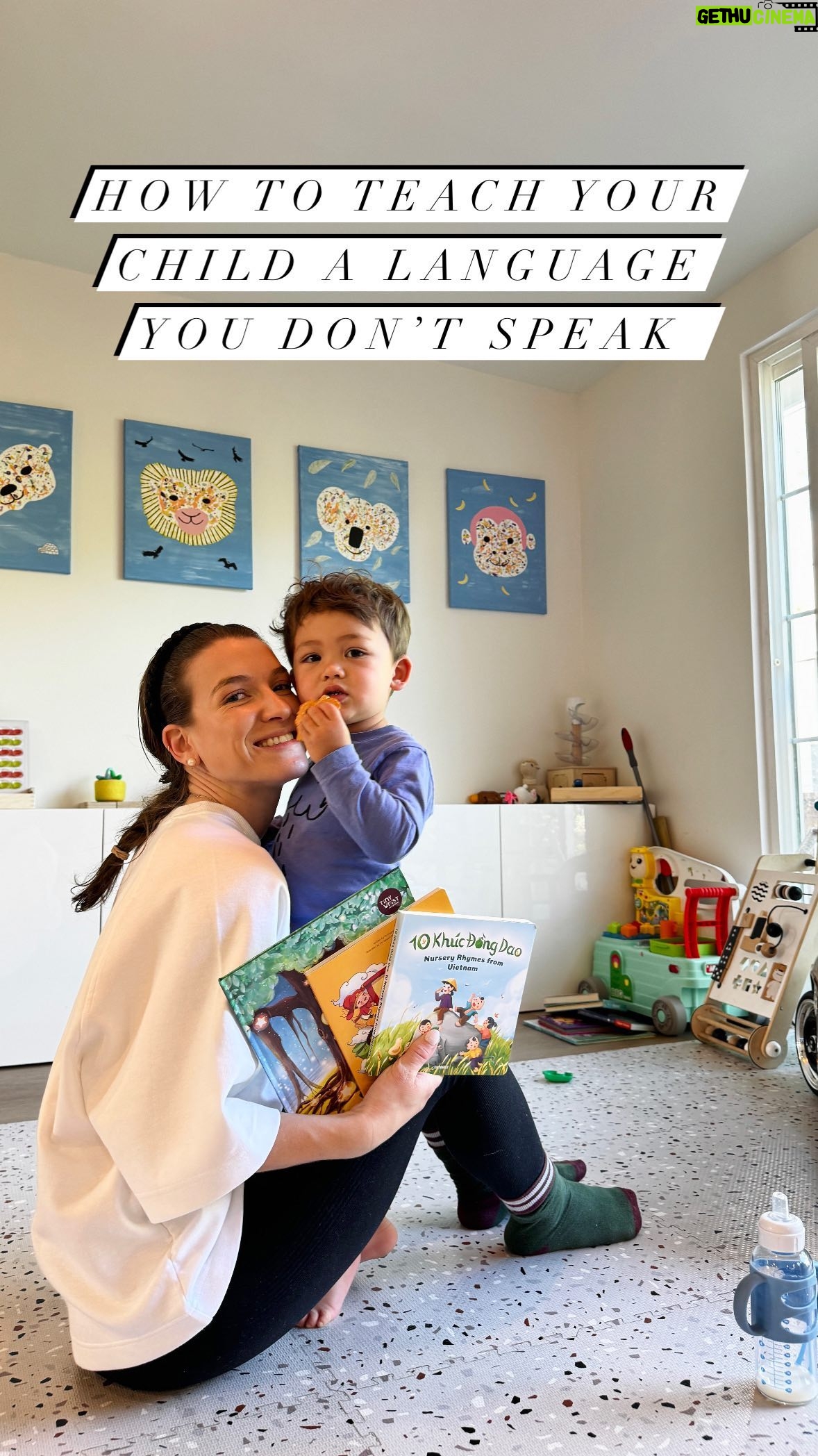 Nathalia Ramos - 11.9K Likes - It is ABSOLUTELY possible for your child to learn a language that one or both parents don’t speak!
⬆️ In this video I share some tips for how to do that 🙌
I may not speak Vietnamese, but I still support Theo, and eventually he will teach me !
📚 I am so grateful for bilingual resources like @tinywristco. As moms, they’ve also faced the challenge of helping our kids speak Vietnamese and stay connected to their heritage in an English-dominant society.
📣 AND up next they are launching an interactive book with Vietnamese Childrens songs, translations, and buttons. But they need support to make it a reality. Please check out their Kickstarter and share with other Vietnamese parents! Link in bio!
#tinywrist #besingsandlearnvietnamse #bilingualchildren #billingualtips #languagetips #billingualkids #learnvietnamese #vietkids #vietnameselanguage #vietculture #bilingualbaby #bilingualchild ren
