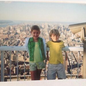 Nathalia Ramos Instagram - September 1, 2001: Every year I look at this photo of Michael and I on our first trip to New York, standing on top of World Trade Center 1, and remember how magical it felt to be on top of the world in that great city. Thinking of all the heroes who lost their lives just a few days later. ❤️💙 #neverforget