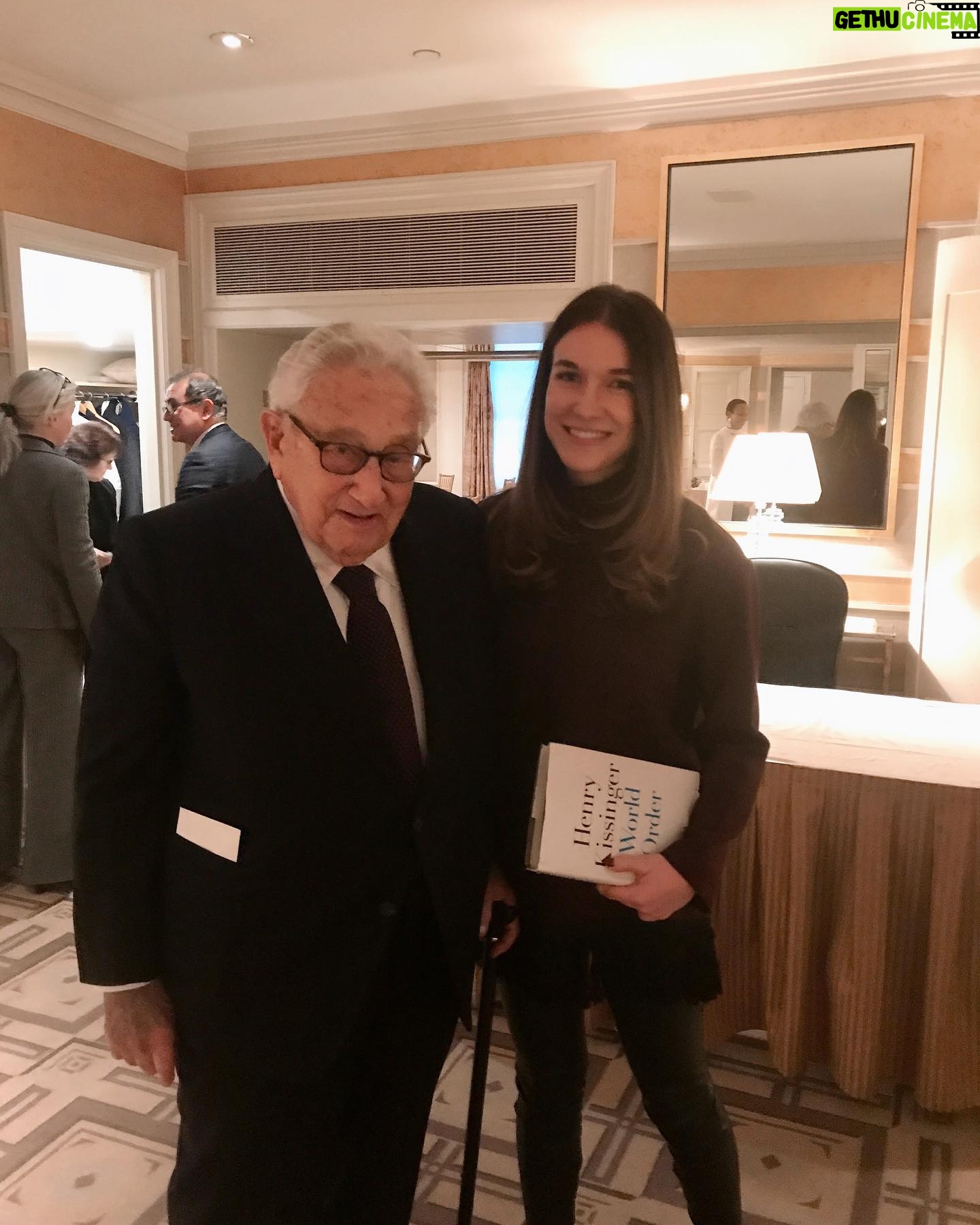 Nathalia Ramos - 2.5K Likes - A true visionary, Henry Kissinger's legacy speaks for itself. I remember when my uncle gave me his book “On China” when I was 14. I had never heard of Kissinger before and was immediately captivated by his stories, his brilliance, his remarkable and nuanced insight into the complex world we live in. I’d get absorbed reading transcripts of him having tea with Zhou Enlai, secret talks in Paris with Le Doc Tho, or maneuvering Sadat and Rabin towards peace, wishing I could have been a fly on the wall. Years later I would choose to study Political Science and pursue a career down a path I never expected. I credit so much of this journey to him.
No one, and I mean no one, has had such a lasting impact, such a multidimensional and rich understanding of the world as it is and the ability to shape it into what it could be. Perhaps most incredibly, he never stopped learning. For 100 years, he went to the greatest lengths to immerse himself in everything from ancient history to artificial intelligence. His brilliance is unparalleled, his legacy complex. My hope for the future is that we can all learn from the greats that came before us. Their triumphs and failures. Their strengths and weaknesses. Thank you, Dr. Kissinger, for your service. May you rest in peace.
#kissinger #worldorder