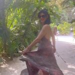 Nathalie Andreani Instagram - Évasion au Mexique 🥰🥰🥰 ce moment où l on oublie tout …….. ♥️ #mexique #tulum #vacances #zen