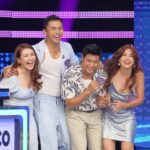 Nathalie Hart Instagram - Reunion of starstruck 5 in family feud! Lol and we won. Great team effort 😆🏆 @familyfeudph