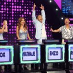 Nathalie Hart Instagram - Reunion of starstruck 5 in family feud! Lol and we won. Great team effort 😆🏆 @familyfeudph