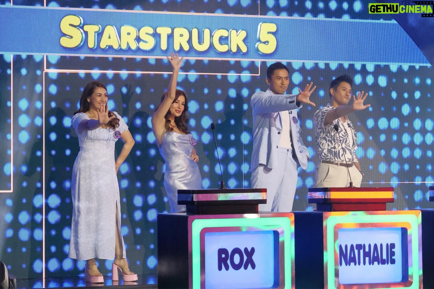 Nathalie Hart Instagram - Reunion of starstruck 5 in family feud! Lol and we won. Great team effort 😆🏆 @familyfeudph