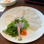 Nathalie Hart Instagram - Celebrating my 30th with my mini me and eating our hearts out with sashimi every meal. Today we tried raw puffer fish, Chicken and king crab. We loved it. Thanks for all the messages 😇🥰😘