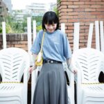 Natsume Mito Instagram - Barbourさんの企画「#カメラとバブアー」に出演させていただきました！ カメラマンさんのカメラをお借りして中目黒散歩📷🌼 バブアーのTシャツを着てゆったり気ままに撮影しました🐈 楽しかったー☺️ (３枚目から私目線です📷) #BarbourWayOfLife #BarbourJapan #カメラとバブアー #PR @barbourjapan