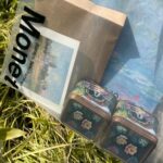 Natsumi Okamoto Instagram - モネ展🖼️かわいいかわいいクッキー缶。 家族にお土産。