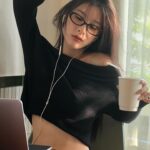Nattamon Chokejindachai Instagram - More of me, cause why not? 🐈‍⬛🎧