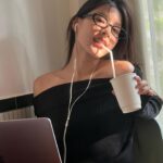 Nattamon Chokejindachai Instagram - More of me, cause why not? 🐈‍⬛🎧