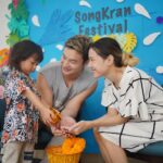 Nattasha Nauljam Instagram – สุขสันต์วันสงกรานต์ขอพระเจ้าอวยพรนะครับ ลูกรัก โตไวมาก รดน้ำป๊าแม่แม่แล้ว❤️🥰