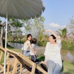 Nattasha Nauljam Instagram – มหาสารคาม ครั้งแรก ท้าแดดมากจ้า กันแดดต้องมา 🤣 ร้อนสุดดดๆ