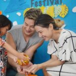 Nattasha Nauljam Instagram – สุขสันต์วันสงกรานต์ขอพระเจ้าอวยพรนะครับ ลูกรัก โตไวมาก รดน้ำป๊าแม่แม่แล้ว❤️🥰