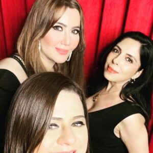Nausheen Ali Sardar Instagram - #meandmygirls #mytribe #aboutlastnight #victoriassecret #event @toyroommumbai_