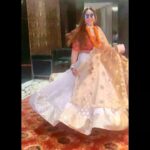 Nausheen Ali Sardar Instagram - Just for my love for slow mos❤️ a little love...a little bhool bhulaiyaa😉 #weddingshenanigans