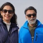 Navneet Kaur Dhillon Instagram - I commend @singh.khushwant sir for his incredible dedication in walking nearly 100km to raise awareness against drugs in Punjab. It was an honor to join him for a day during this impactful journey. Together, let’s continue spreading awareness and inspiring positive change in our communities. #DrugFreePunjab #SayNoToDrugs 🚶‍♂️👏