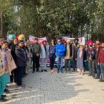 Navneet Kaur Dhillon Instagram - I commend @singh.khushwant sir for his incredible dedication in walking nearly 100km to raise awareness against drugs in Punjab. It was an honor to join him for a day during this impactful journey. Together, let’s continue spreading awareness and inspiring positive change in our communities. #DrugFreePunjab #SayNoToDrugs 🚶‍♂️👏