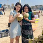 Navneet Kaur Dhillon Instagram – Moments becomes a Memory, Memories become Treasures. 🧿♾️❤️
.
.
.
.
.
.
#sisters #forever #travel #live #love #mumbai #beach #trending #trends #trendingreels #reelitfeelit