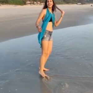 Navneet Kaur Dhillon Instagram - Where the waves kiss the shore, and the sun paints the sky, there lies the canvas of a beautiful life. 🌊☀️
.
.
.
.
.
.
.
.
.
#BeachVibes #BeachLife #SeasideSerene #OceanMagic #SunsetBliss #SaltLife #SandyToes #CoastalLiving #NatureLovers #SummerDreams