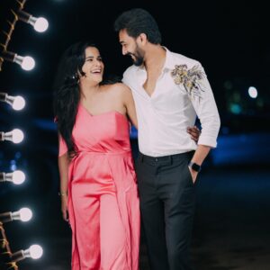 Navya Rao Instagram - Cheers to four years of togetherness and many more to come ❤️🧿❤️