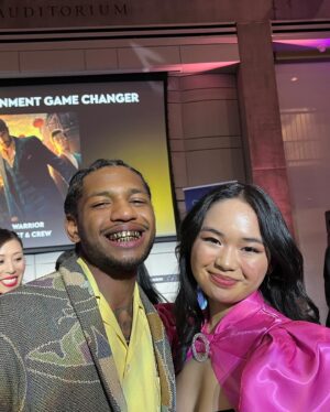 Nayah Damasen Instagram - @anderson._paak told me to “trust your gut” so I think I just might
Thank you @asiasocietyla for this amazing night of honoring the Game Changers  of the industry. I’m honored to be in a room filled with Asian excellence