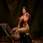 Nayana Elza Instagram - Embracing traditions with a dash of elegance ✨ . . 📸 @jibinartist @plan.b.actions Styling @merlin_lizbet MUA @ajayanmakeupartist @sibin_hair_stylist Saree @kathirlooms . . . . . . . . . . . . . #shoot #sareefashion #traditionalart #sareeelegance #fashion #style #nayanaelza #sareeindia