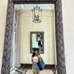 Nayana Elza Instagram - Capturing my reflection and my emotions. . . . . . . . . #mirrorselfie #white #travelphotography #selfie