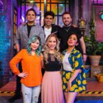 Naydelin Navarrete Instagram – Que divertido programa! No se pierdan hoy @laresolana 11:00pm para que se enteren de chismes, locuras y de varios  trapitos al sol! 🤪 
Me cuentan que les pareció! 
#2000sxsiempre #laresolana #elcapiperez #complices