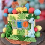 Naydelin Navarrete Instagram - Asi festejamos por adelantado el primer añito de nuestro bebe! #LeonardoDavid 👶🏼🦖 Gracias a los que nos acompañaron! Fue muy especial y divertido! Gracias al mejor equipo! 🎂 @dulcesilusionesmx 🎈 @gocreating 🥘 @karys_gourmand 🍭 @munchies.punchies 🏰🎡 @ludoimagic