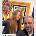 Naz Elmas Instagram - #Repost @omeratakanarch with @use.repost ・・・ Kelebek Camı @artweeksistanbul da… @kelebekcami