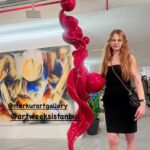 Naz Elmas Instagram - Artweek İstanbul Kapanış Gecemizden….@artweeksistanbul @rcristanbul