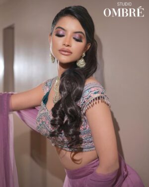 Nazifa Tushi Instagram - 💜💜💜

Thanks @studio.ombre @pinkypeya @naziba.naushin @festivibe.official 💜