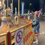 Nazlı Senem Ünal Instagram - Canım günlük, dün Nazlı’yı lunaparka götürdüm..Böylelikle mektubuma son veriyorum. 🎠🎡🎢