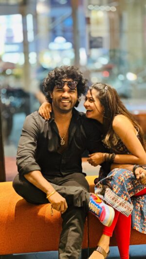 Neema Mathew Instagram - My SuperHero 🩵🧿

#nannuzzz #sanjutechy #couplegoals #love #happiness #explore
