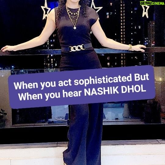 Neetha Shetty Instagram - Nashik Dhol VIBE.. & Naagin Dance๐๐