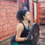 Neetha Shetty Instagram - Pain is real.. Sweat it Got TOUGH MASTER @michaelpereira_mma @mmawarriors_official