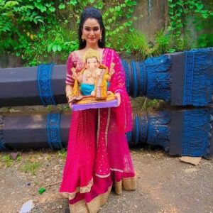 Neetha Shetty Instagram - Ganpati Bappa Morya 🙏...
