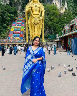 Neethu mohan Instagram - Semi silk georgette dyeable sarees