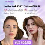 Nefise Karatay Instagram – Kurucu ve Eğitmen Tuvana EROLTU, Oyuncu ve Sunucu Nefise KARATAY ile 15.02.2024 Perşembe günü saat 19:00’de Canlı yayında söyleşi yapacaklar.🎉

Tuvana Eroltu Akademi Kurucusu ve Yüz Yogası Eğitmeni Tuvana EROLTU ile Güzeller güzeli oyuncu ve sunucu olan Nefise KARATAY Yüz Yogası hakkında merak edilenleri konuşacak. ‘Yeni Hayat’ programı ile gündemde olana Nefise KARATAY yaklaşık bir buçuk senedir yüz yogası yapmaktadır. Kendi tecrübesi ile bizlere ışık tutmaya geliyor.

Yüz yogasının güzel bir sohbet eşliğinde anlatılacağı bu söyleşiyi kaçırmayın ❤️

📽UNUTMAYIN CANLI YAYIN
  15.02.2024
  PERŞEMBE
  19:00
@tuvanaeroltuakademi instagram sayfasındadır. 
@nefisekaratayofficial ile birlikte.

Hepinizi yayınımıza bekliyoruz. ❤️

Bizleri takipte kalın.

Sevgiler❤️

#Tuvanaeroltuakademi #yüzyogası #nefisekaratay #canliyayin #yogalife
