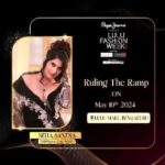 Neha Saxena Instagram - Introducing the ultimate Indian Celebrity, *NEHA SAXENA!* Get ready to be dazzled by her effortless style and undeniable charisma. Stay tuned for an unforgettable showcase! 📍LuLu Mall, Bengaluru 🗓️ 10th - 12th May #LFWBengaluru