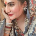 Neha Saxena Instagram - Elegance is not about being noticed, it's about being remembered 🥰❤️💫🌟🧿🧿🧿🎼🎧🎶❤️ Day 5 Navaratri Grace 💫❤️🧿 @nehasaxenaofficial #nehasaxena 💫🌟🧿❤️ #godsblessedchild😇 #navaratri #chaitra #pooja #peace #divine #hindu #temple #prayers #grey #colour #fortheday #gratitude #forever #jaimatadi #om #omsairam🙏 #reels #instagram #instagood #instadaily #trending #trendingreels #instagram #social #media #post #reelitfeelit iloveuall godblessusall ❤️🤗💐🧿🧿